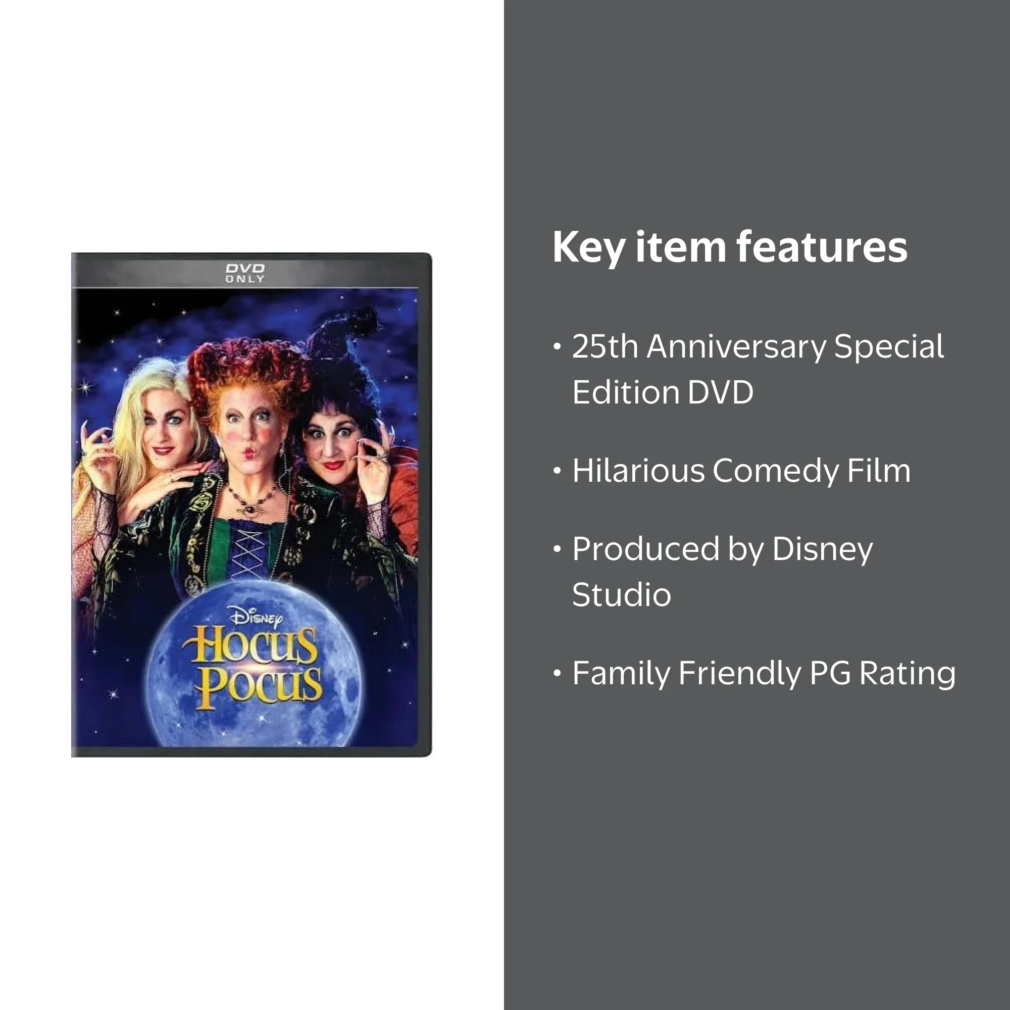Hocus Pocus (DVD) 25th Anniversary Edition - Walmart.com
