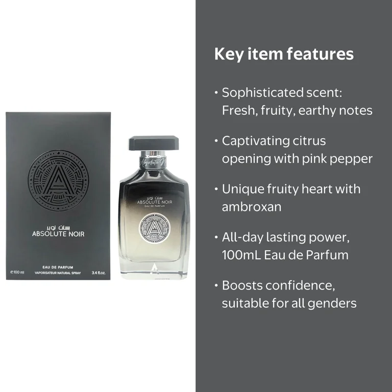 ATRALIA, Eau de Parfum Spray, 100ML, Citrus & Spicy Fragrance