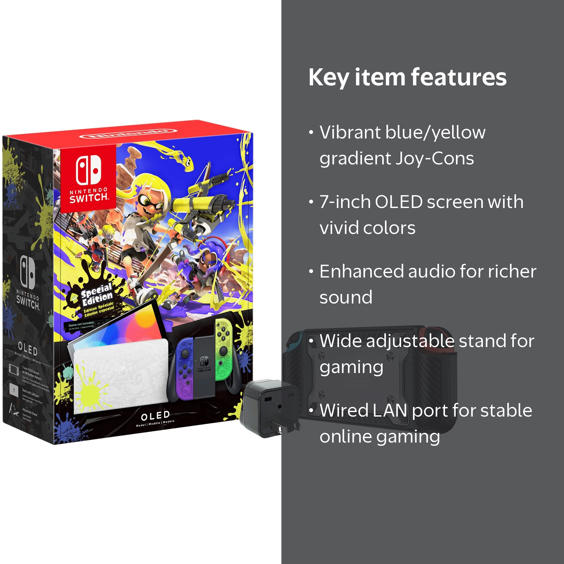 Nintendo Switch – OLED Model Splatoon 3 Special Edition