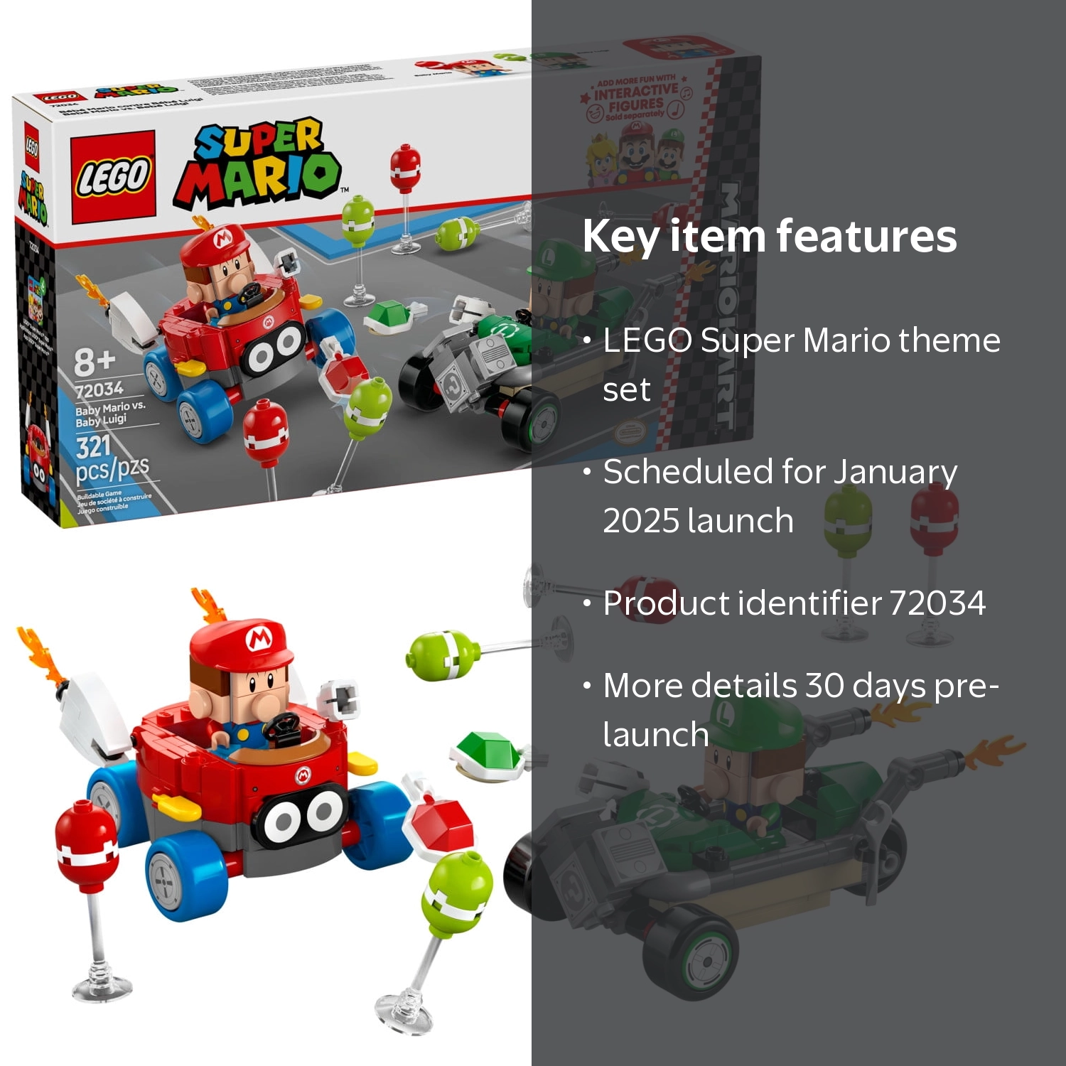 LEGO, Super Mario Building Set, 72034, No launch info available