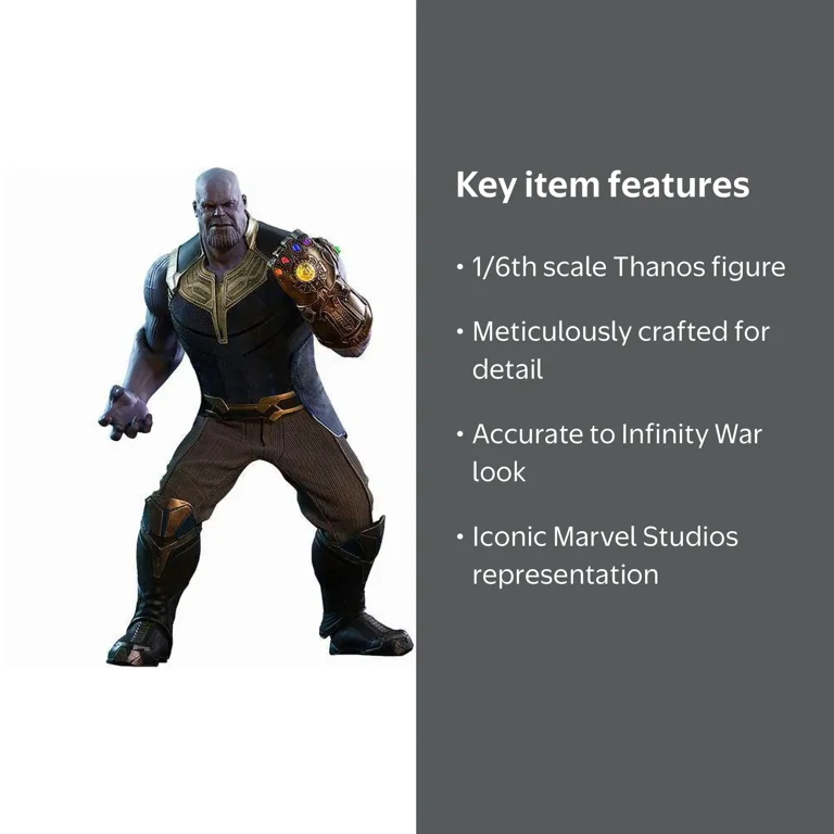 Marvel Movie Masterpiece Thanos Collectible Figure (Infinity War