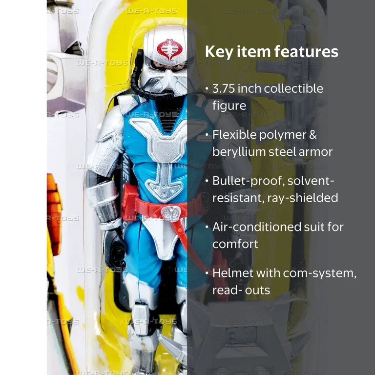 G.I. Joe 25th Anniversary Cobra Commander with Battle Armor 3.75
