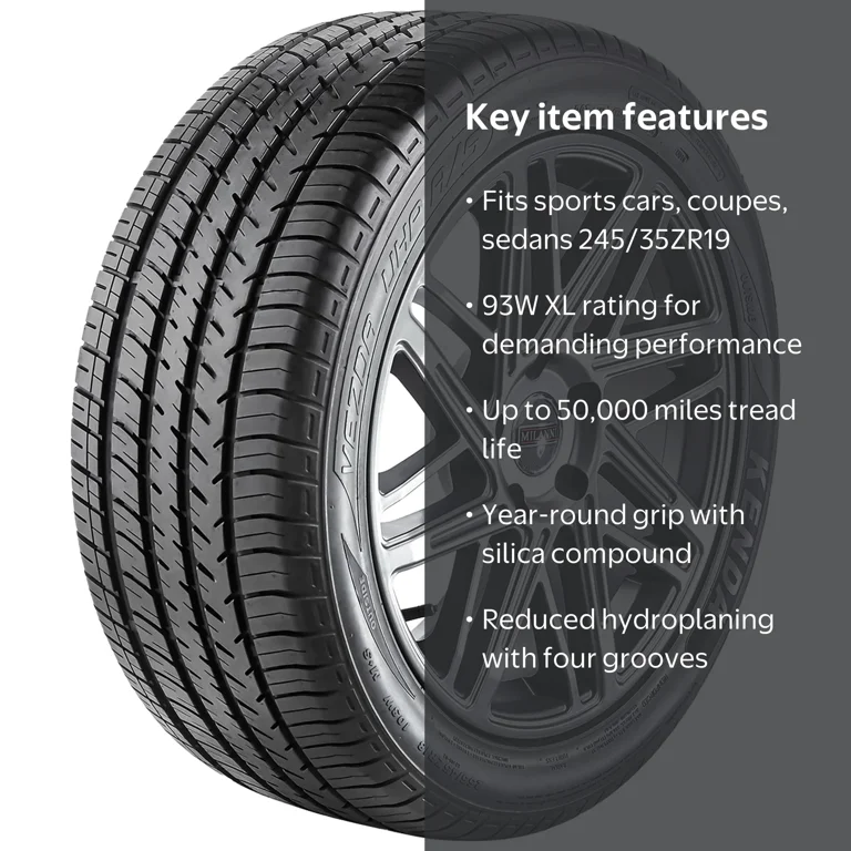 Kenda Vezda UHP A/S (KR400) UHP All Season P245/35ZR19 93W