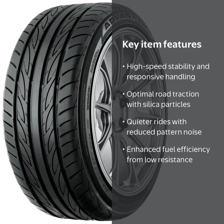 Yokohama Advan Fleva V701 UHP Summer 195/55R15 85V Passenger Tire