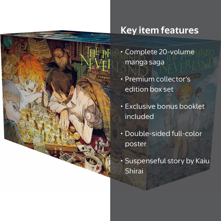 Kaiu Shirai, The Promised Neverland Complete Box Set, Volumes 1-20