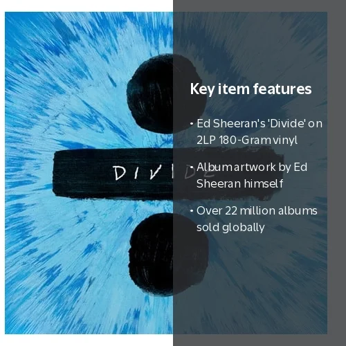 Atlantic, Vinyl Record, Ed Sheeran Divide LP, Music & Performance