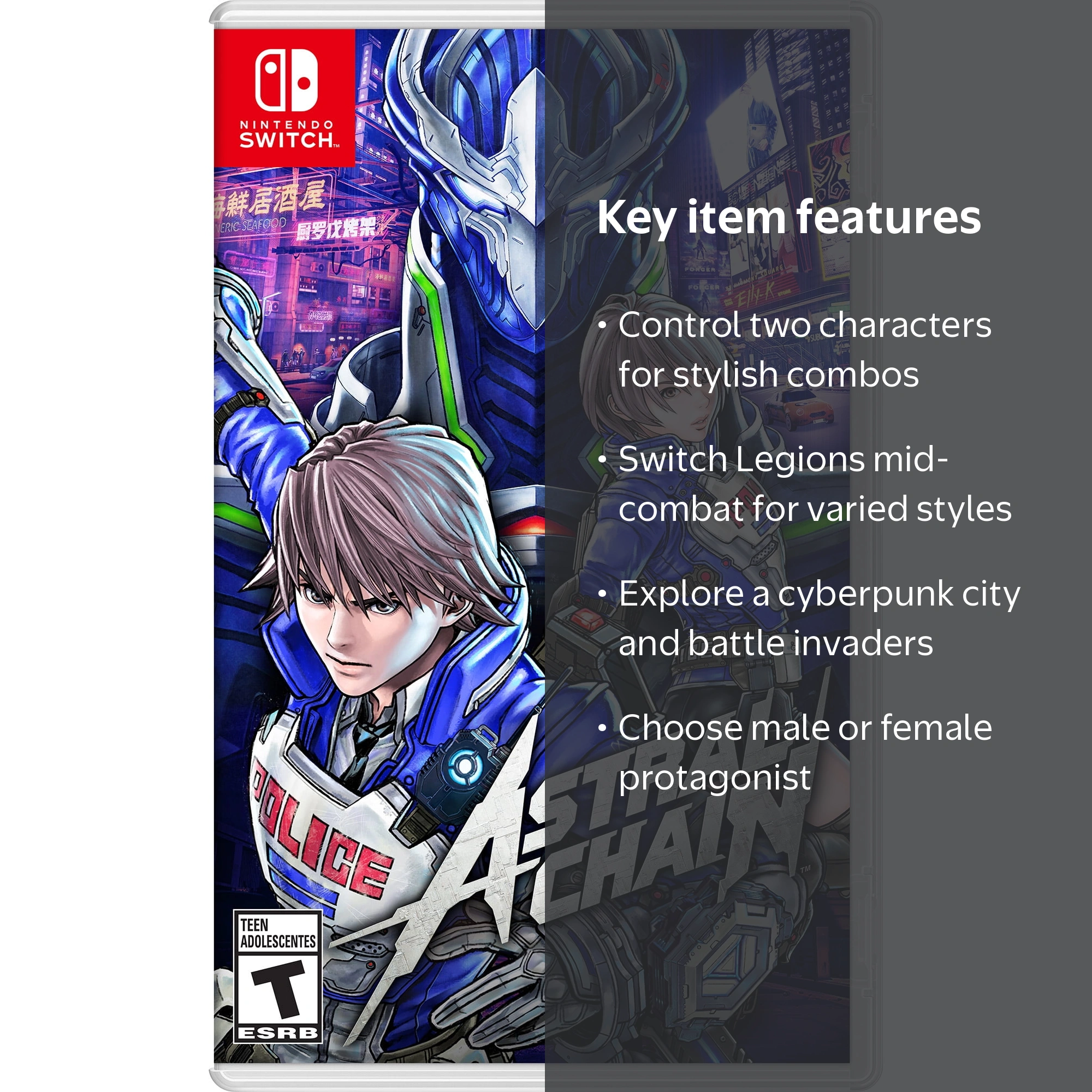 Nintendo Astral Chain Nintendo Switch Action Game with Sentient