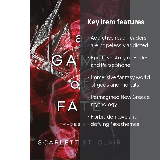 Scarlett St. Clair, Paperback, A Game of Fate, Mortals and more