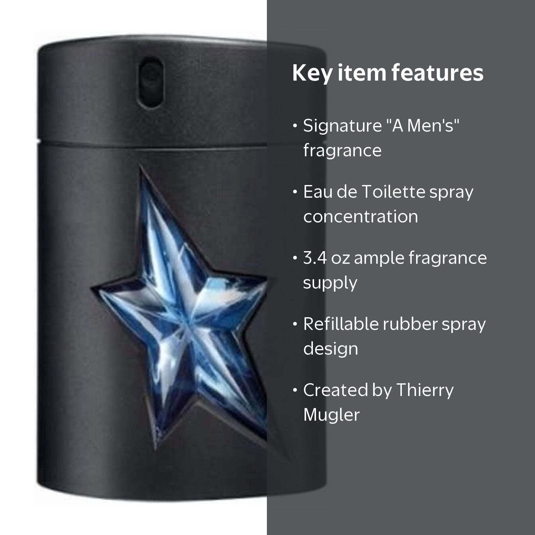 Mugler, A Men's EDT Spray, 3.4 oz, Fragrance for Men - Walmart.com