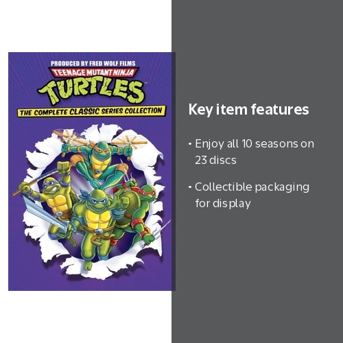 Lionsgate Teenage Mutant Ninja Turtles Complete Classic Series