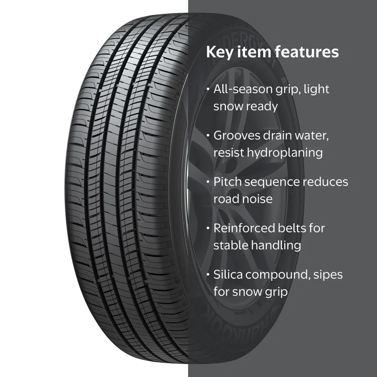 Hankook Kinergy GT H436 All-Season Tire - 205/65R16 95H - Walmart.com