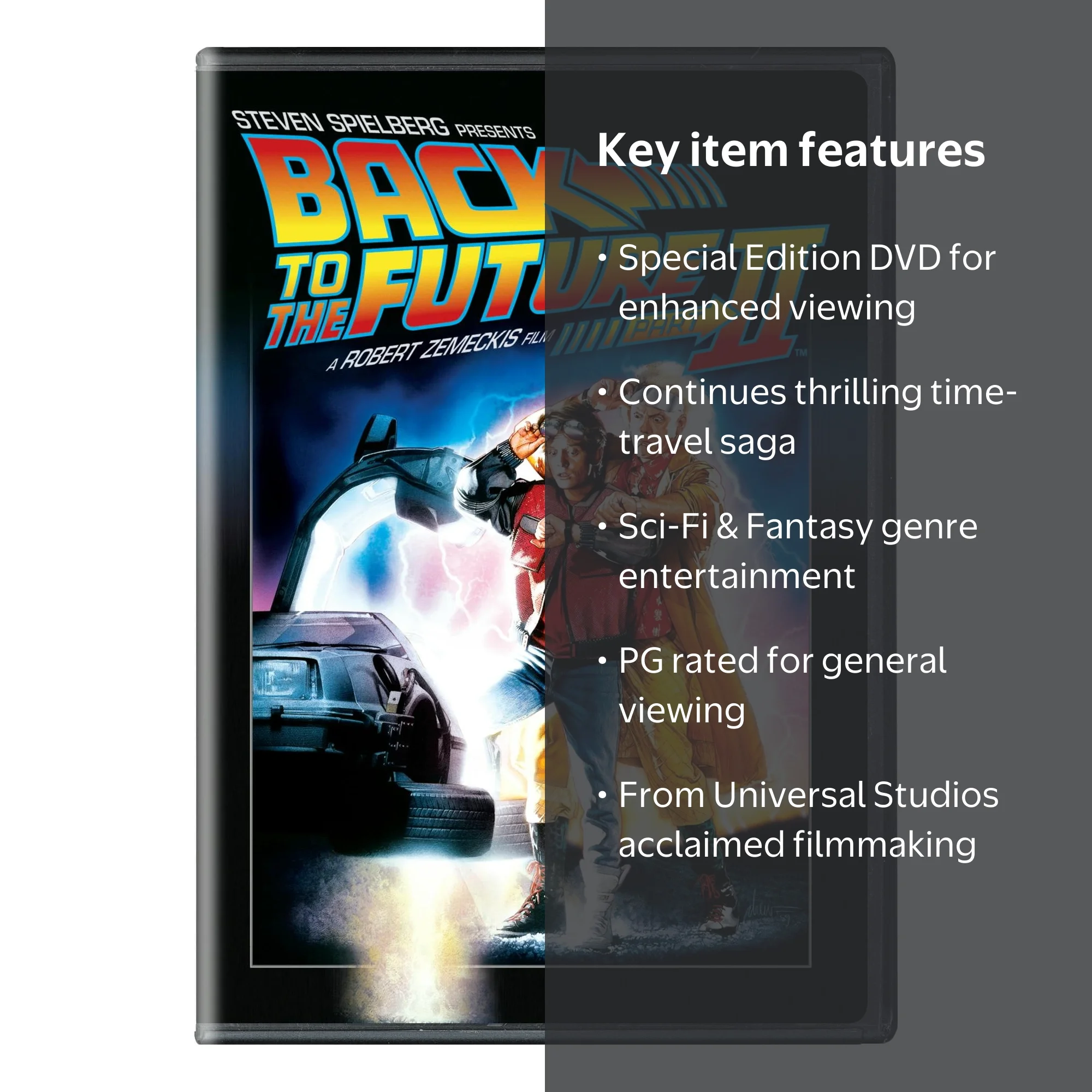 Universal, DVD Special Edition, Back to the Future: Part 2 PG, 2