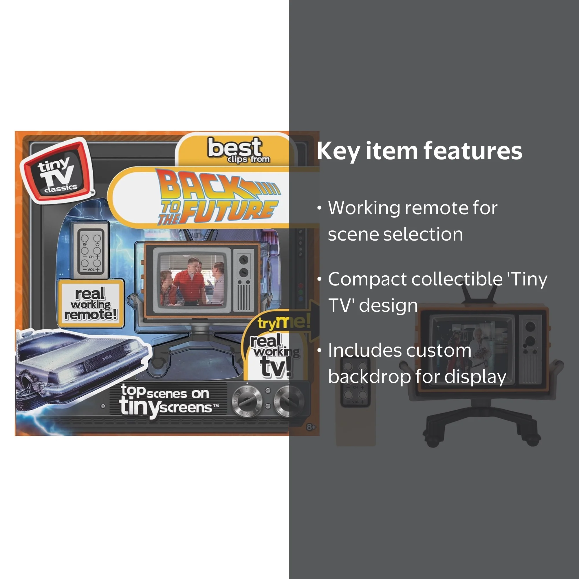 Tiny TV: BTTF - Tvs for auditorium tech - Walmart Business Supplies