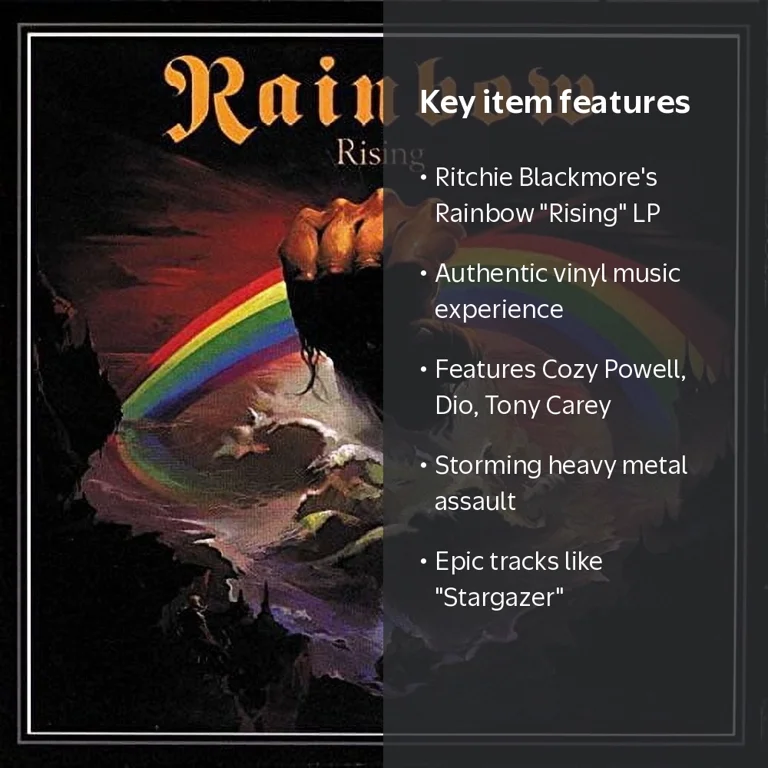 Ritchie Blackmore's Rainbow - Rising - Music & Performance - Vinyl