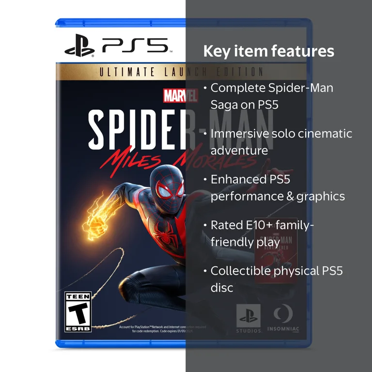Marvel's Spider-Man: Miles Morales Ultimate Launch Edition, Sony