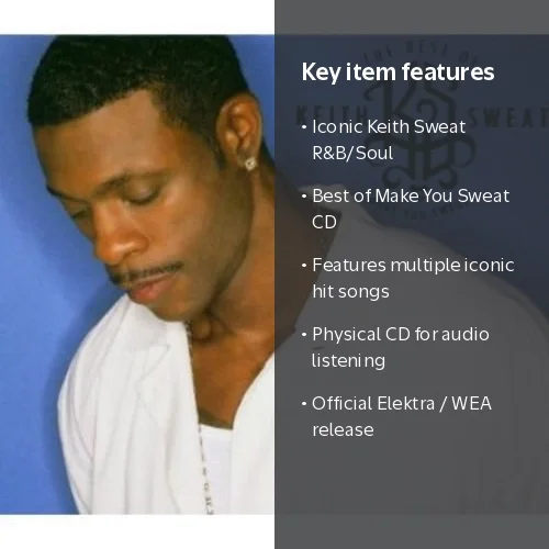 Elektra / WEA, Best of Keith Sweat: Make You Sweat, CD, R&B Soul