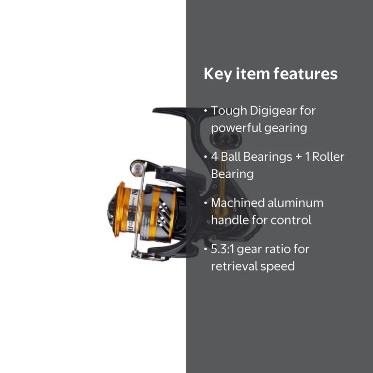 Daiwa Revros LT 3000 CP Spinning Fishing Reel - Walmart.com