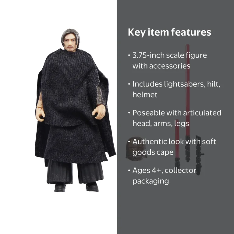Star Wars Boneco colecionável The Vintage Collection The Stranger (Qimir), The Acolyte de 9,5 cm Star Wars Boneco colecionável The Vintage Collection The Stranger (Qimir), The Acolyte de 9,5 cm