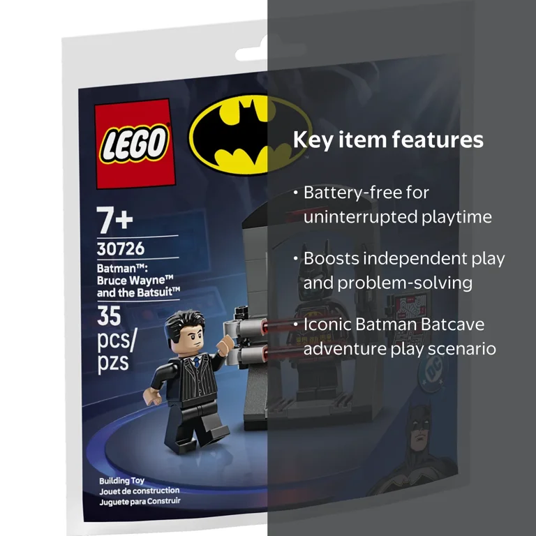 LEGO Super Heroes Batman™: Bruce Wayne™ and the Batsuit™ 30726