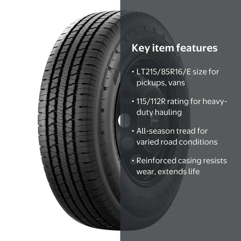 BFGoodrich HD Pro T/A All-Season LT215/85R16/E 115/112R Tire