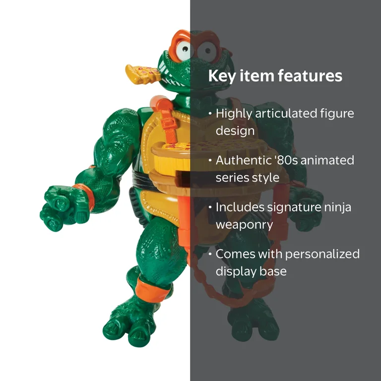 Teenage Mutant Ninja Turtles, Action Figure, Pizza Tossin Mike, 5
