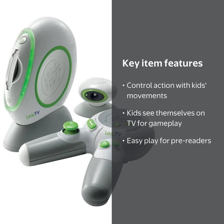 LeapFrog LeapTV Learning Electronic TV Console Active Video Gaming