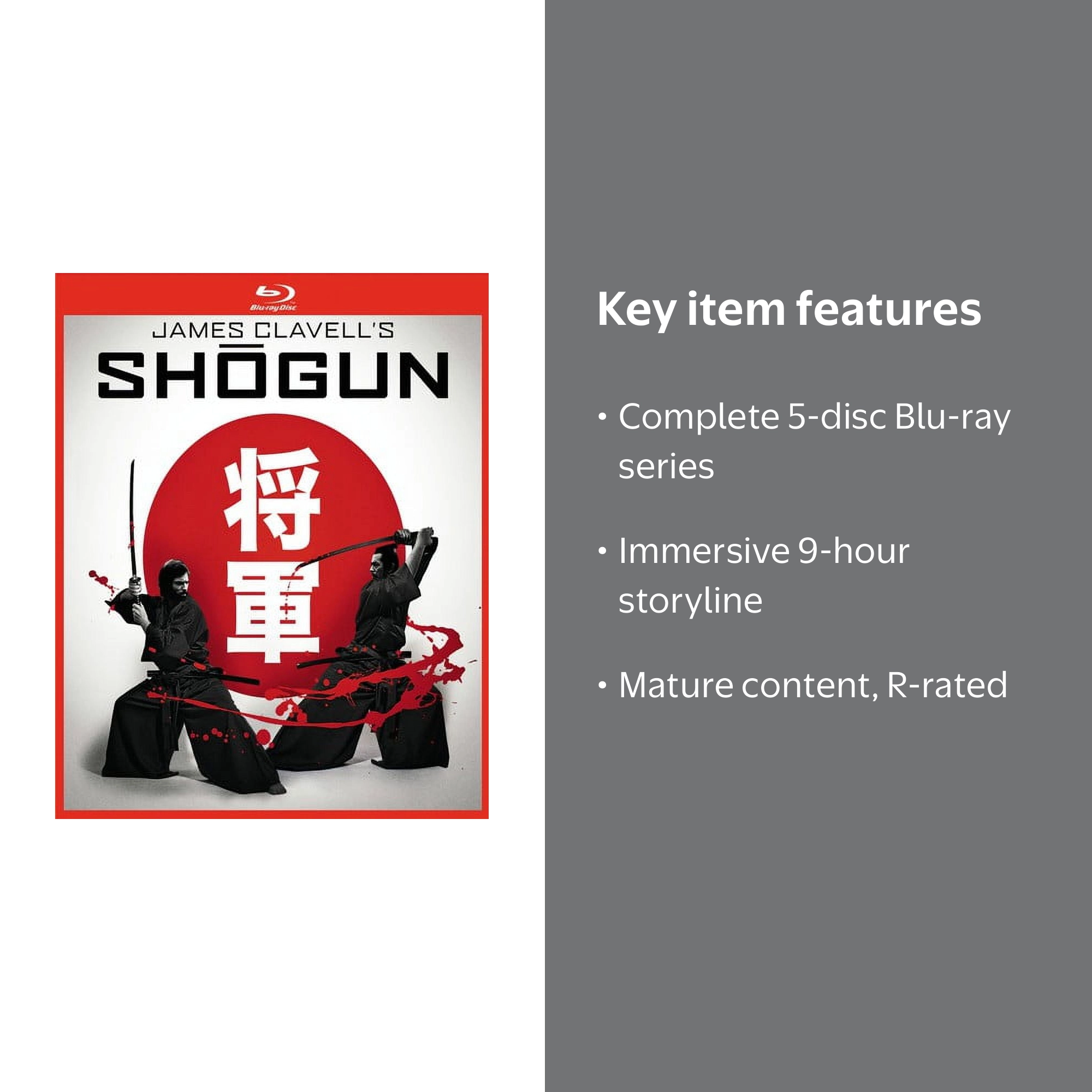 Paramount Shogun Action & Adventure Blu-ray - Walmart.com