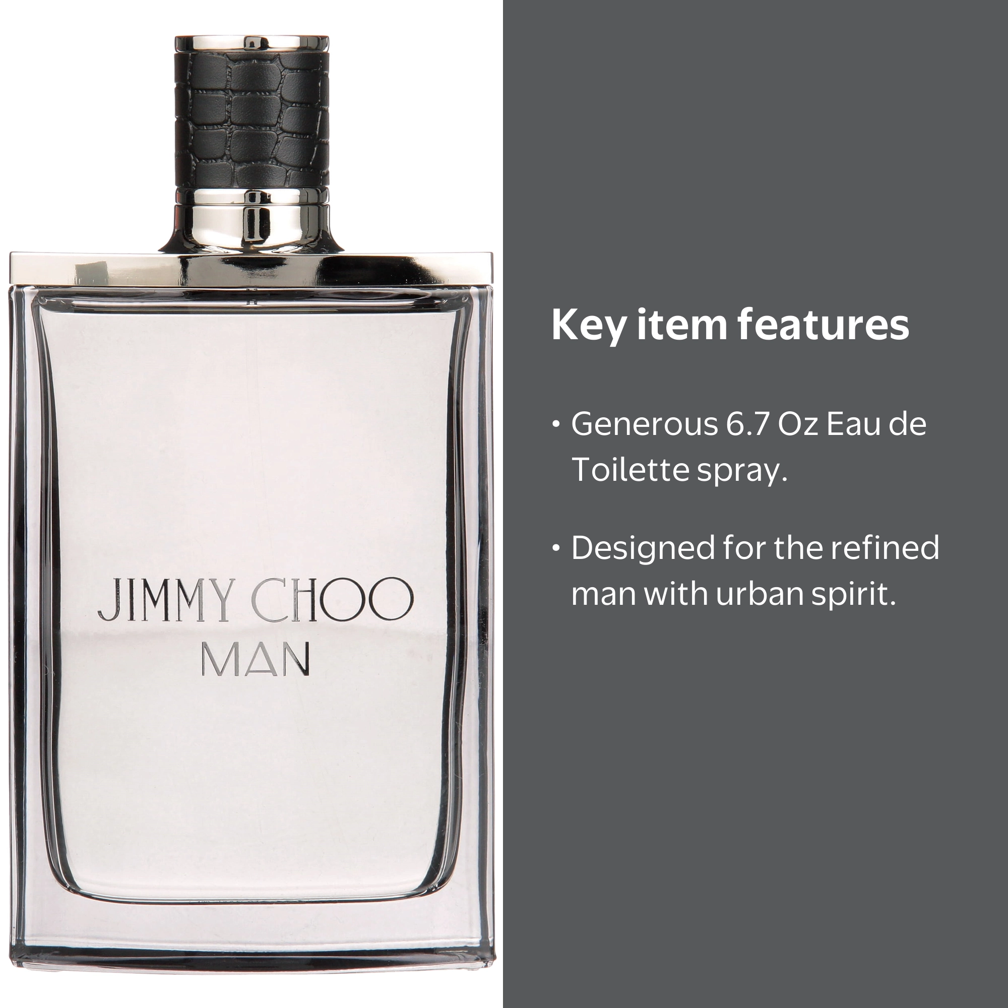 Jimmy Choo, Man Cologne for Men, 6.7 Oz, Modern Fragrance
