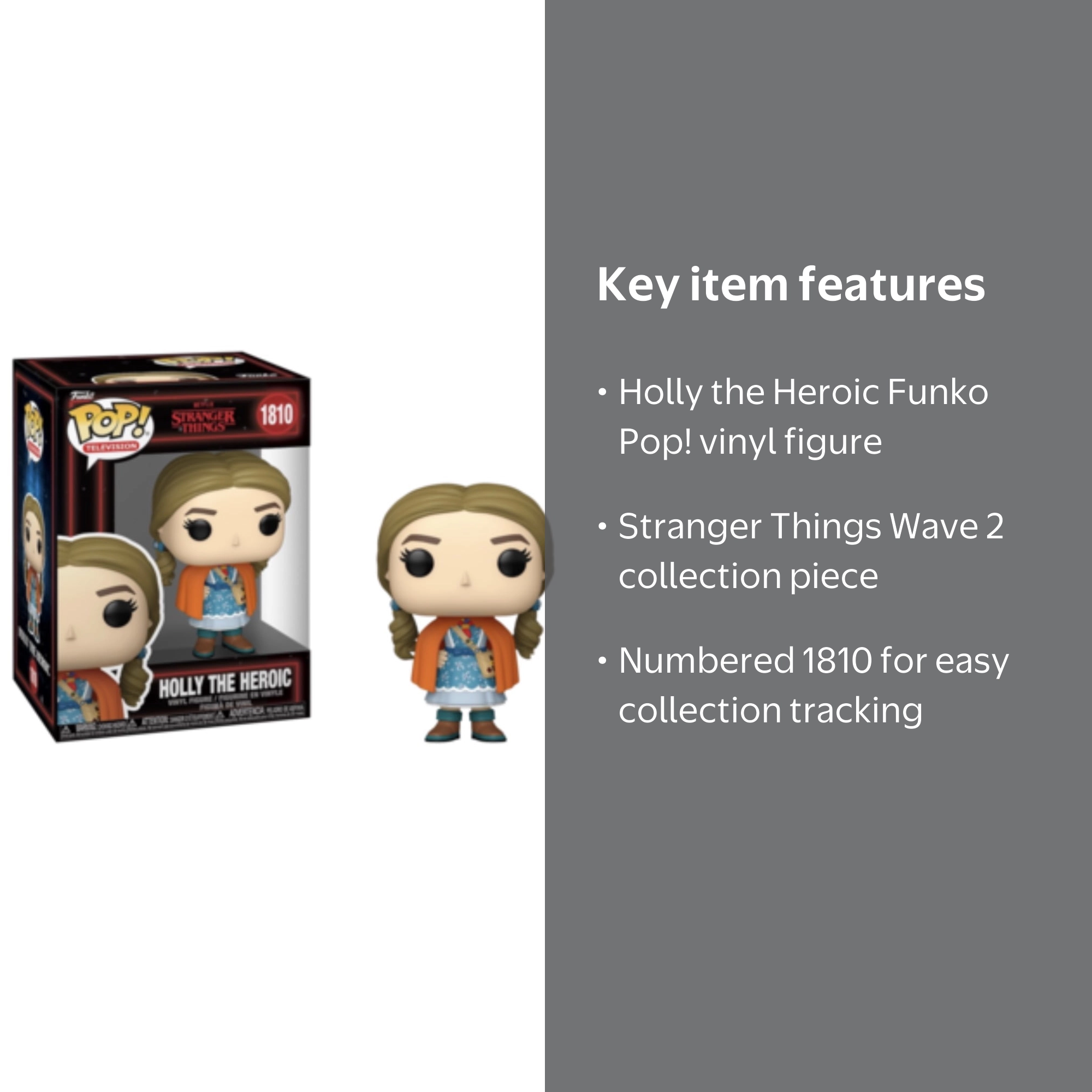 Funko Pop Holly The Heroic 1810 Stranger Things Wave 2 Vinyl