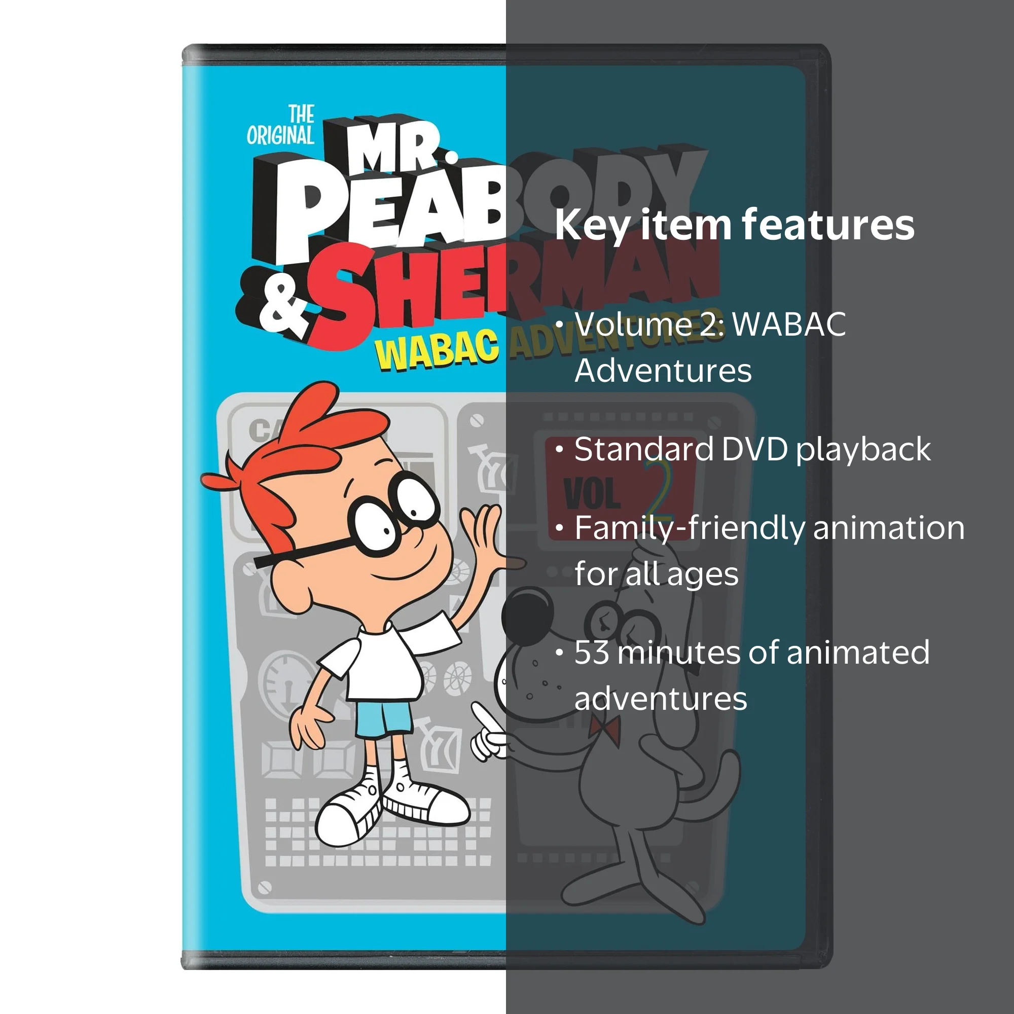 Mr. Peabody & Sherman WABAC Adventures: Volume 2 [DVD] - Walmart.com