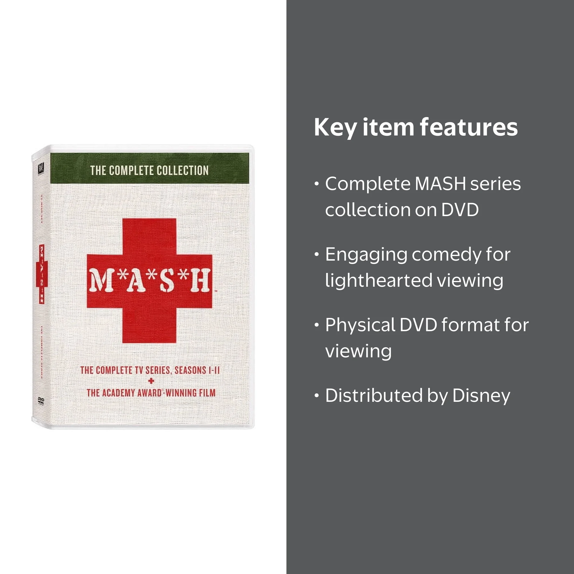 【中古】Mash Complete Collection [Import anglais] [DVD] Disney's M*A*S*H: The Complete Real Life Series Collection (DVD