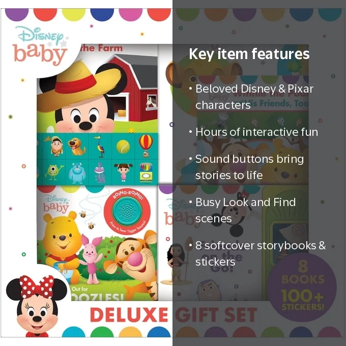 Disney Baby: Deluxe Gift Set, (Paperback) - Walmart.com