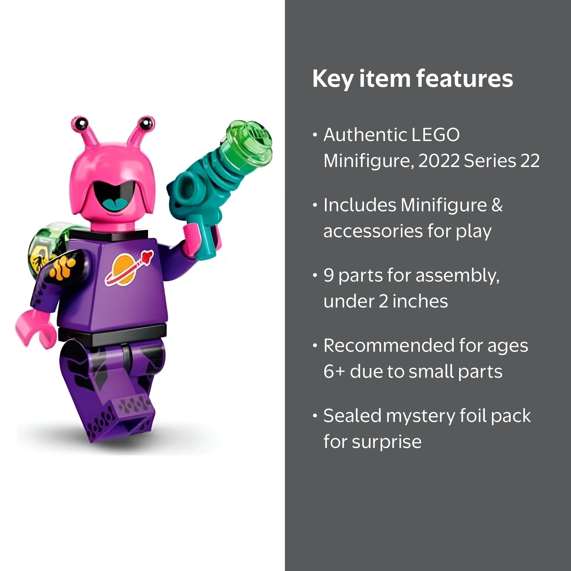 LEGO, Minifigure Series 22 Space Creature, 71032, Sealed - Walmart.com