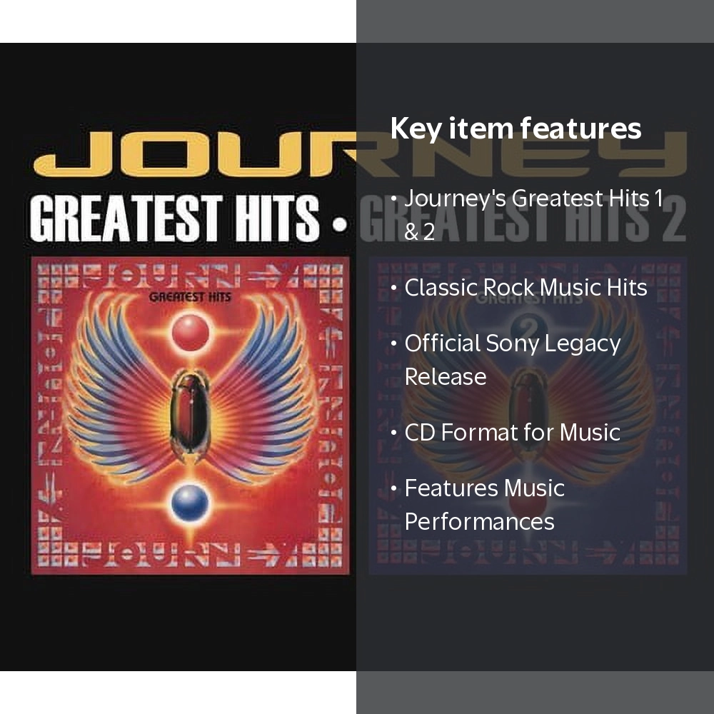 Journey - Classic Original Album, Greatest Hits 1 & 2, Music