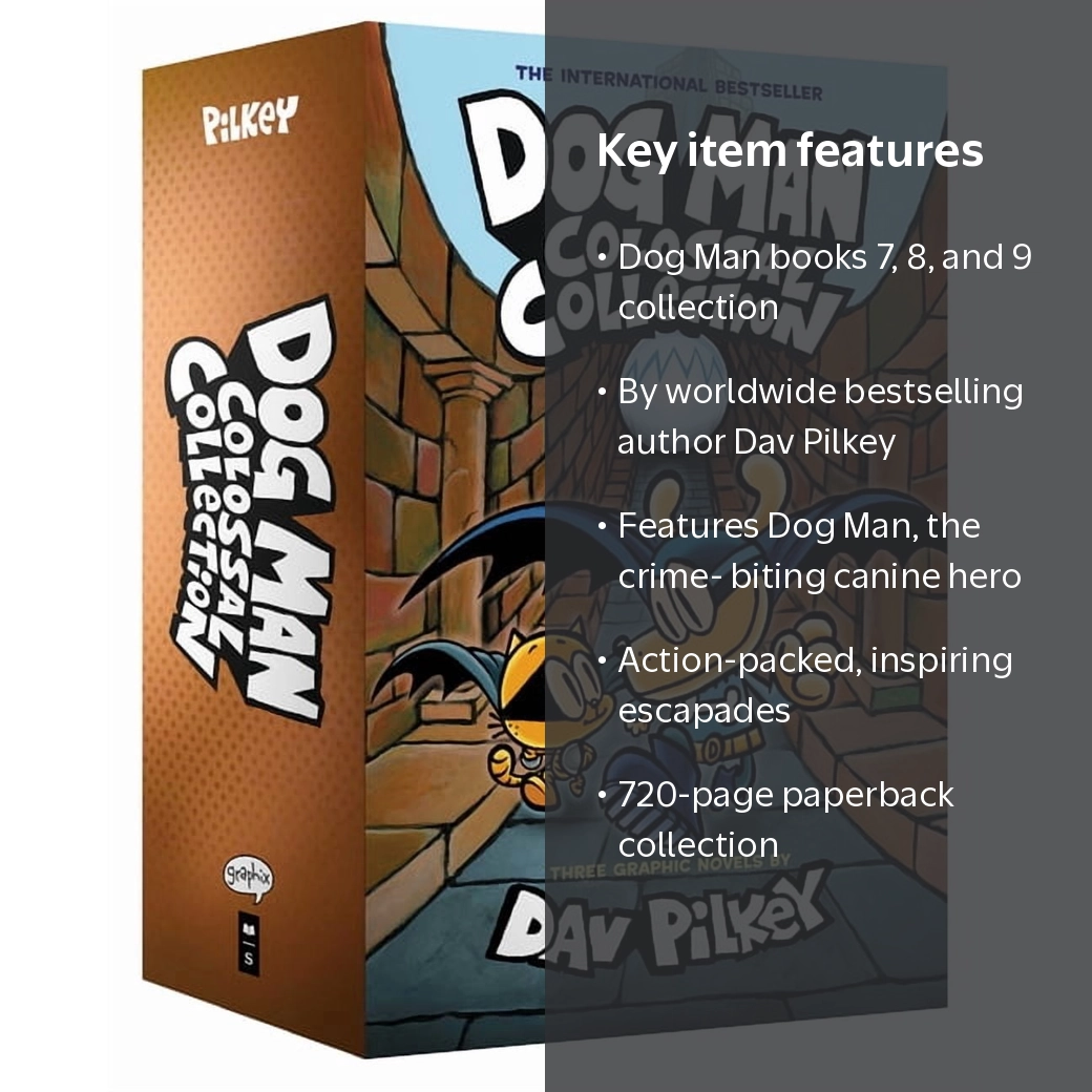 Dog Man Dog Man Colossal Collection (Dog Man #7-9 Box Set