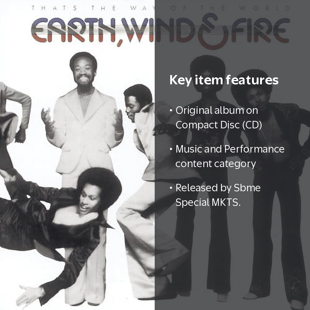 Earth Wind & Fire, Music & Performance CD, That's the Way of the