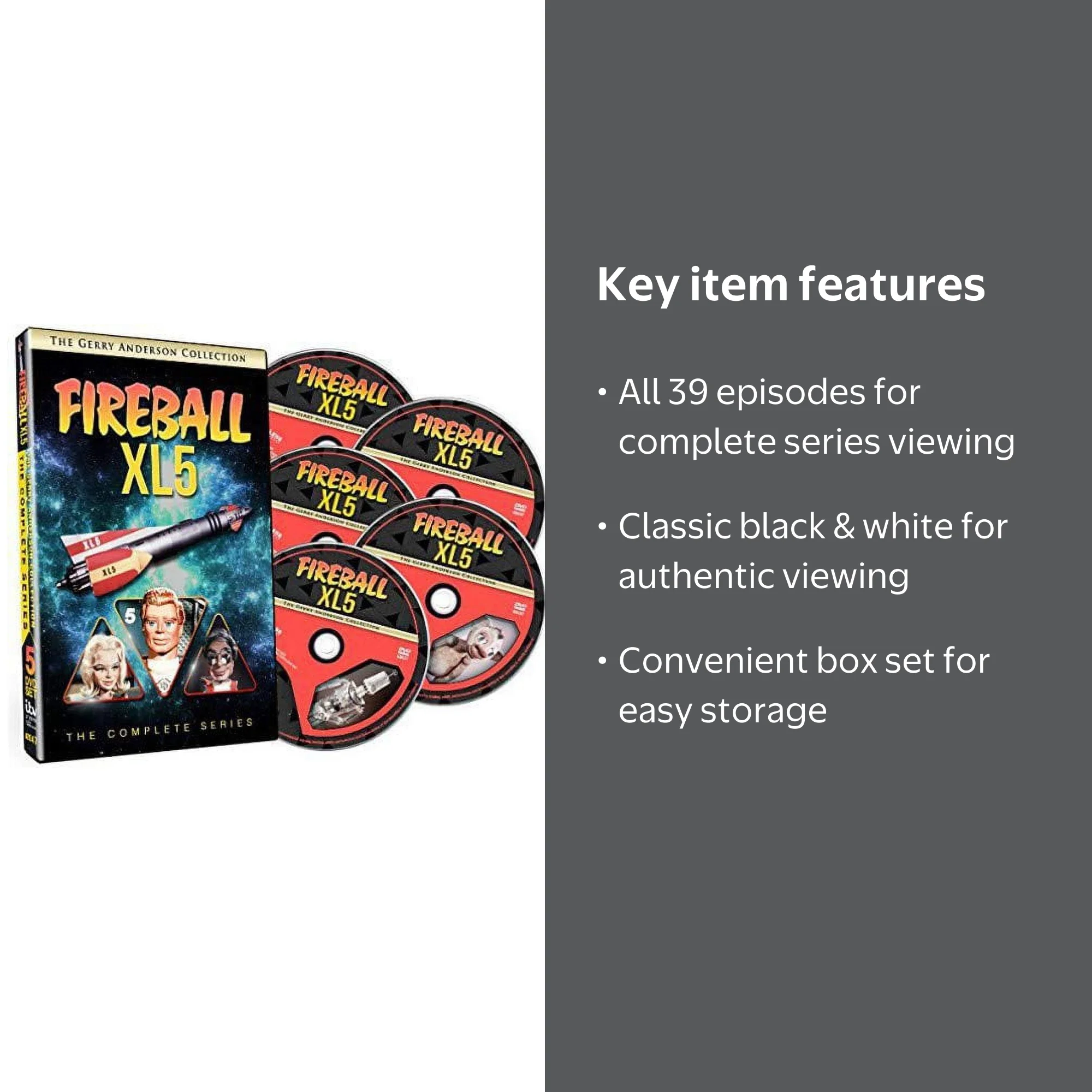 Fireball XL5: The Complete Series - Walmart.com