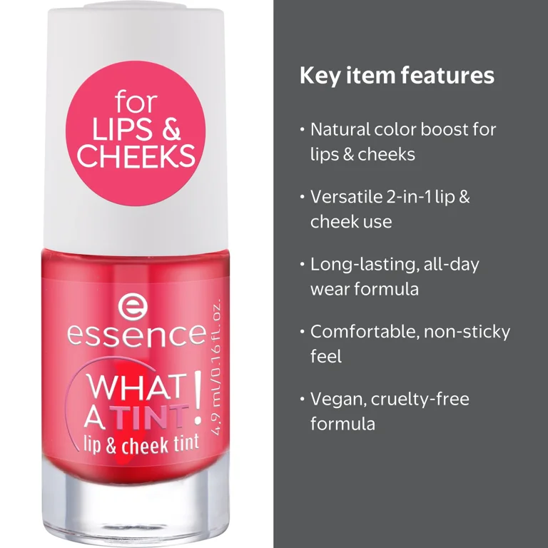 essence What a Tint Lip & Cheek Tint, Yellow, 0.16 lbs - Walmart.com