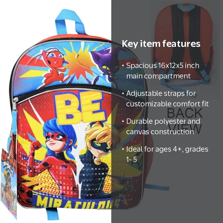 Miraculous Ladybug School Supplies, 16