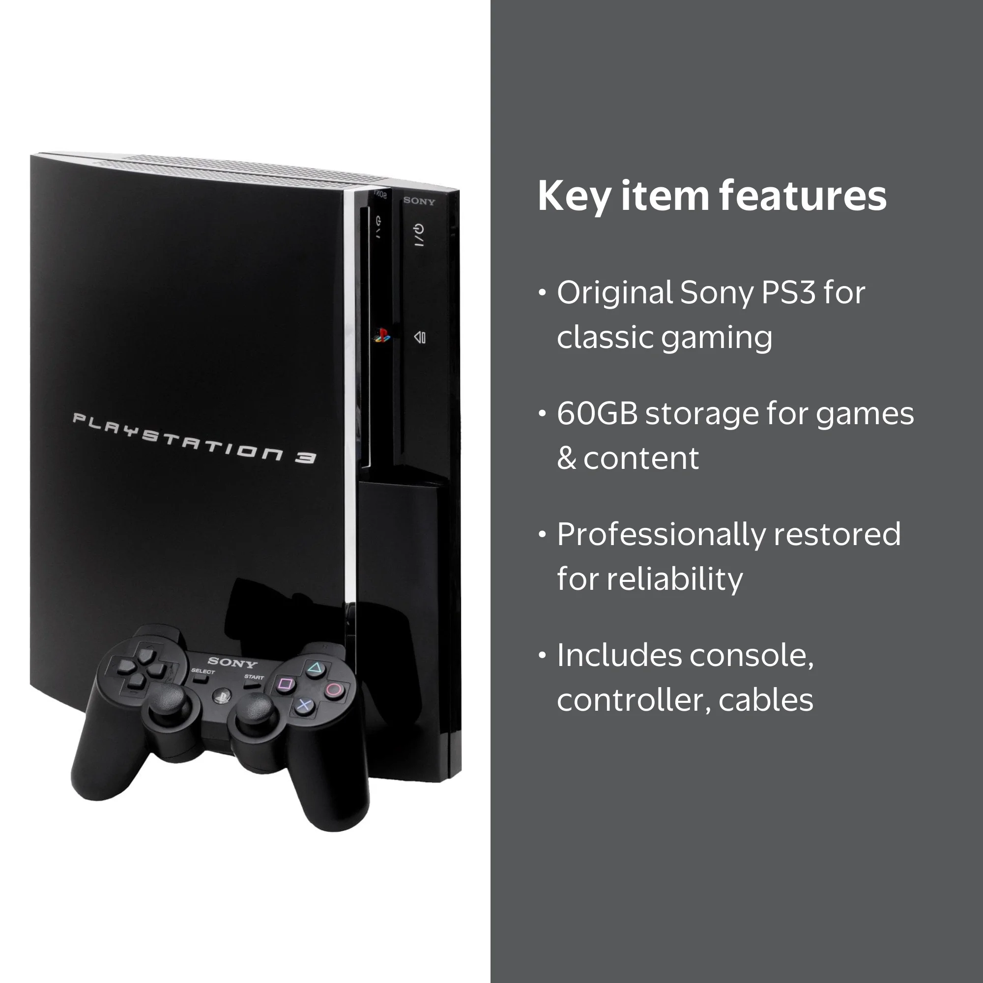 その他 PLAYSTATION 3(60GB) bme6fzu Consolevariations - Sony PlayStation 3 60GB Launch Console