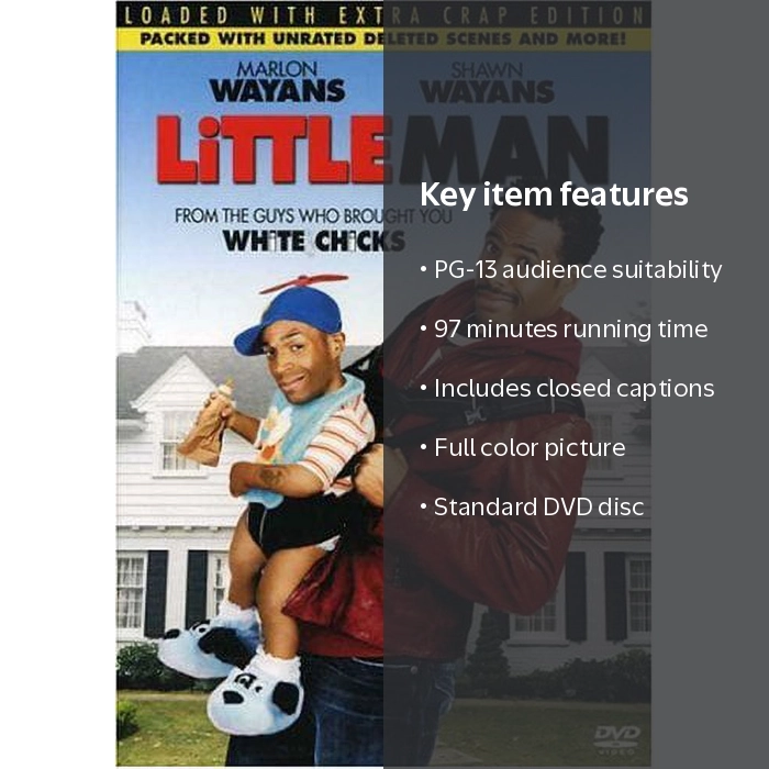 man　シングル.アルバム.DVD Little Man DVD, PG-13, 97min, Sony Pictures Entertainment