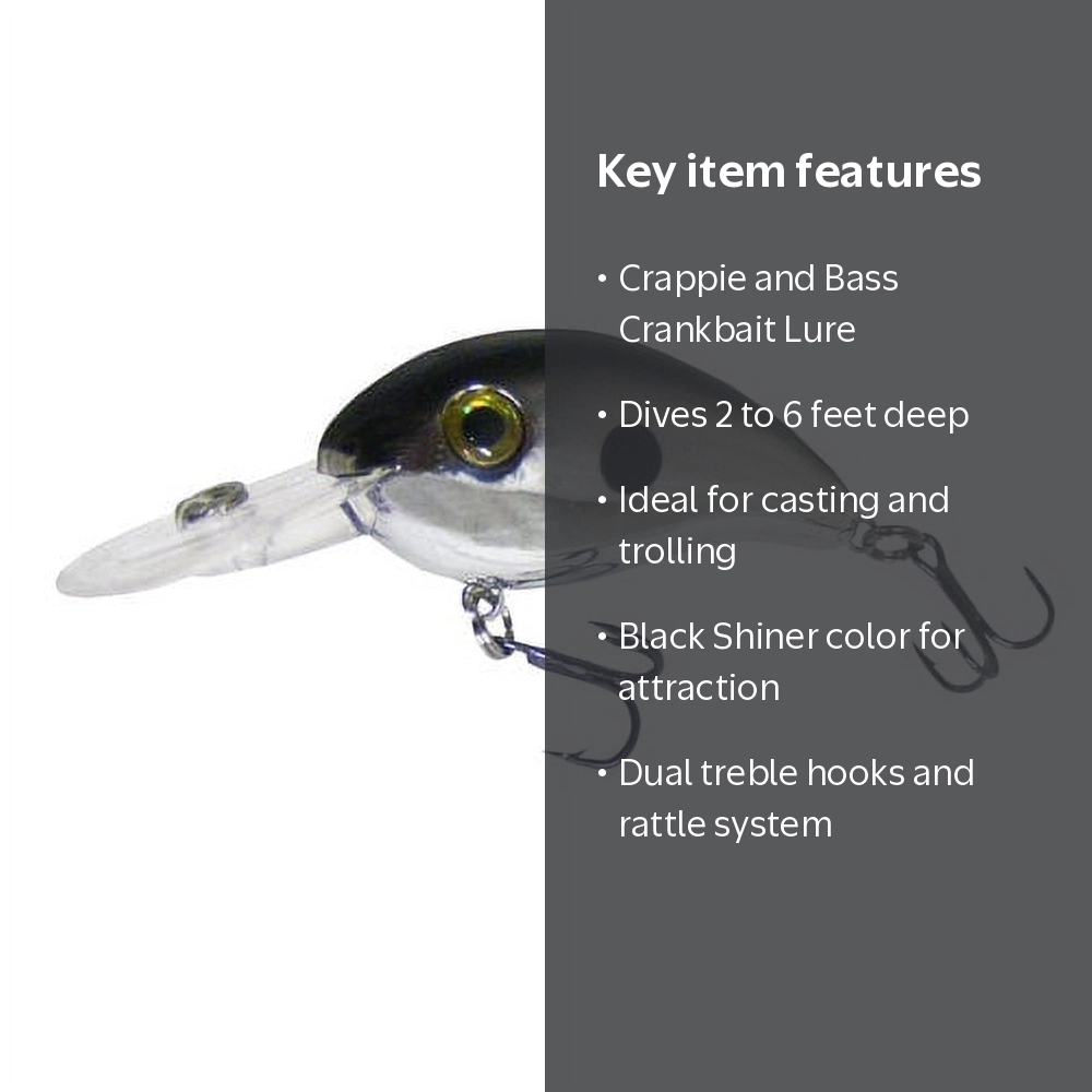 Arkie Lures 220 Series Crappie Crankbait - Walmart.com