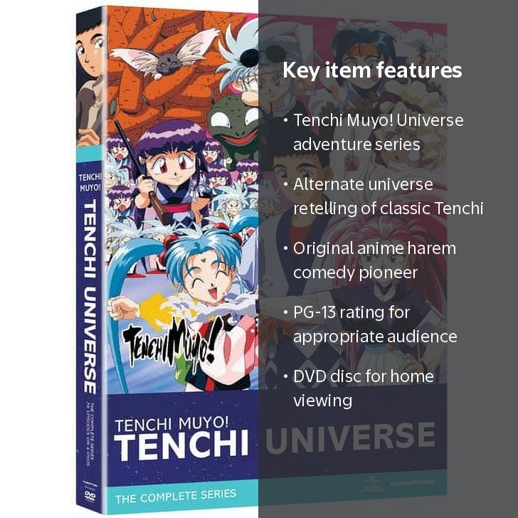 Universal Pictures, DVD, Tenchi Muyo! Universe, PG-13 - Walmart.com