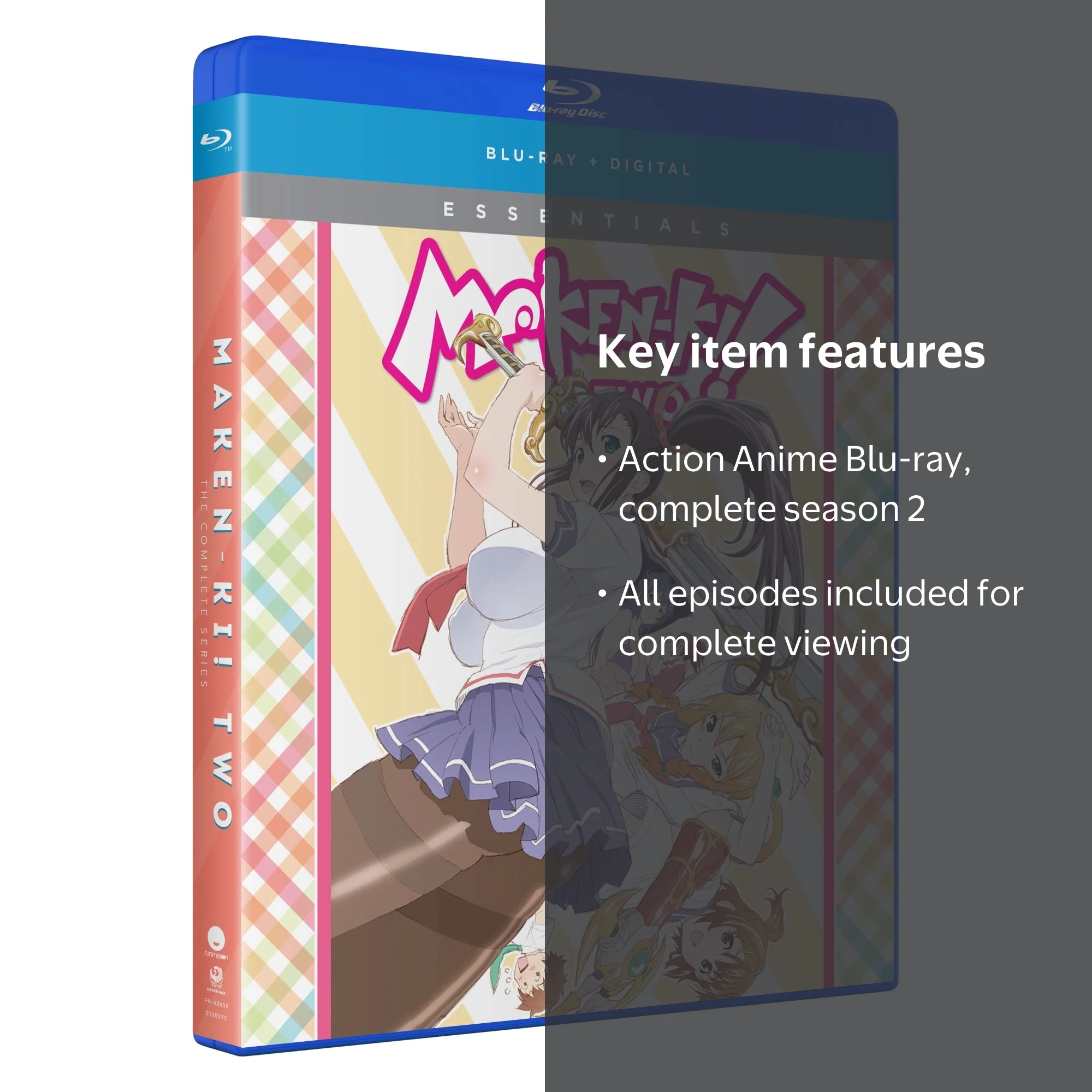 New Maken-Ki! Two: The Complete Series - Essentials (Blu-ray