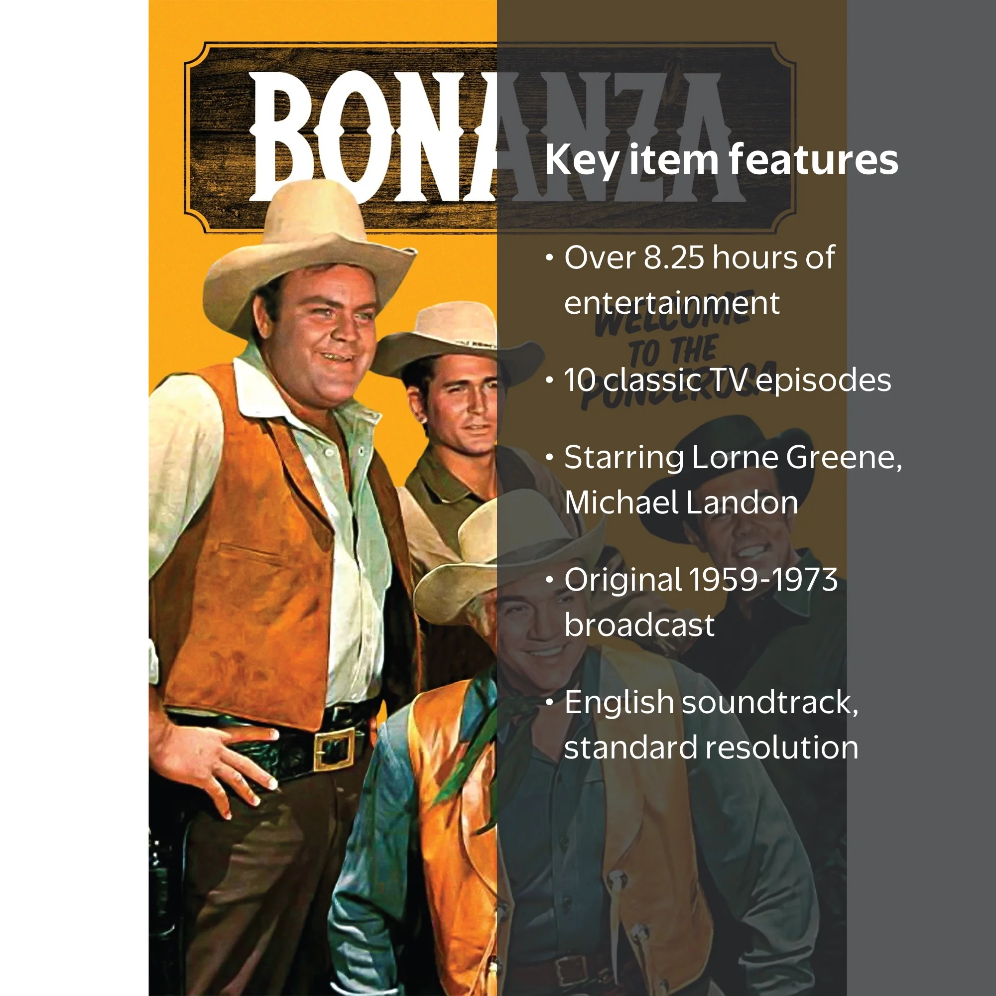 Bonanza: Welcome to the Ponderosa - Walmart.com