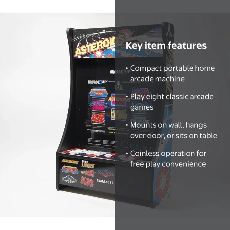 Arcade1Up Retro 8 Game PartyCade Portable Home Arcade Machine