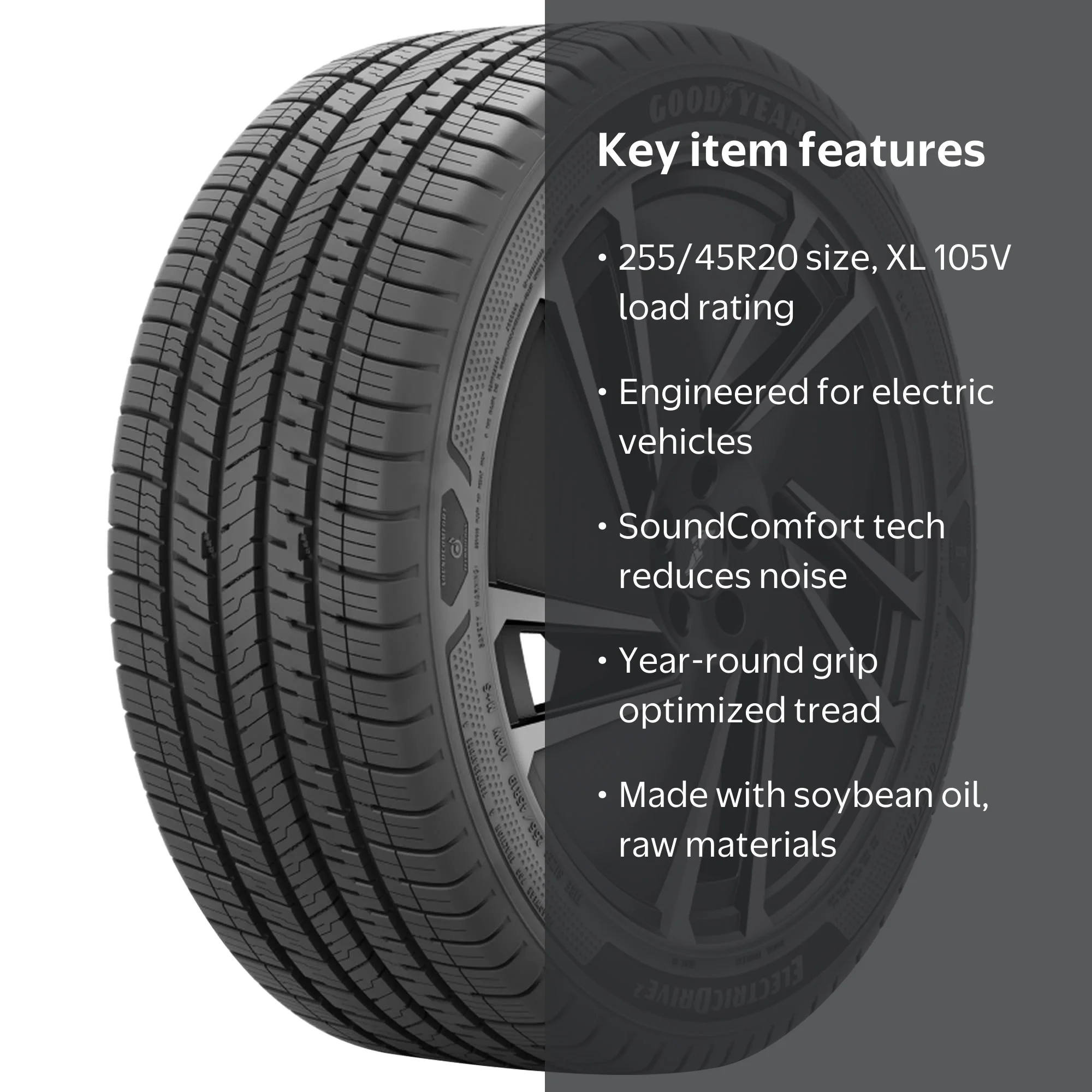 Goodyear ElectricDrive 2 SCT All Season 255/45R20 105V XL Electric