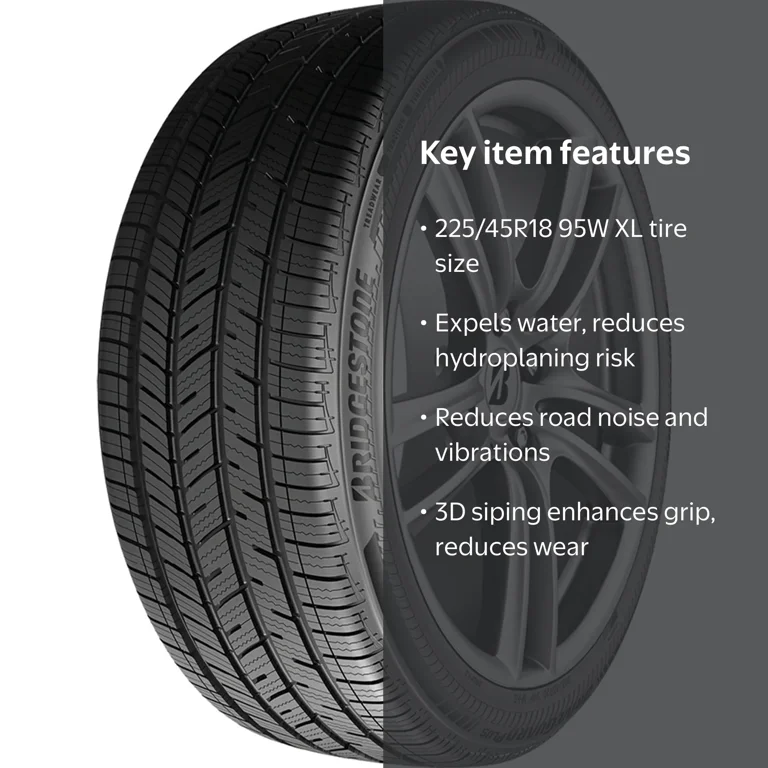 Bridgestone DriveGuard Plus Touring 225/45R18 95W XL Passenger