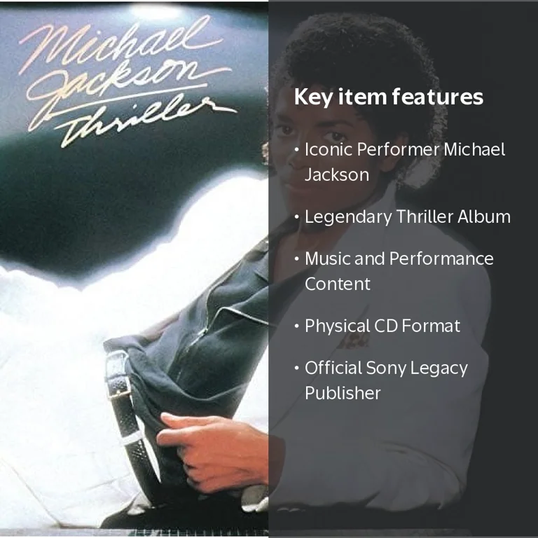 Michael Jackson - Thriller - Music & Performance - CD - Walmart.com