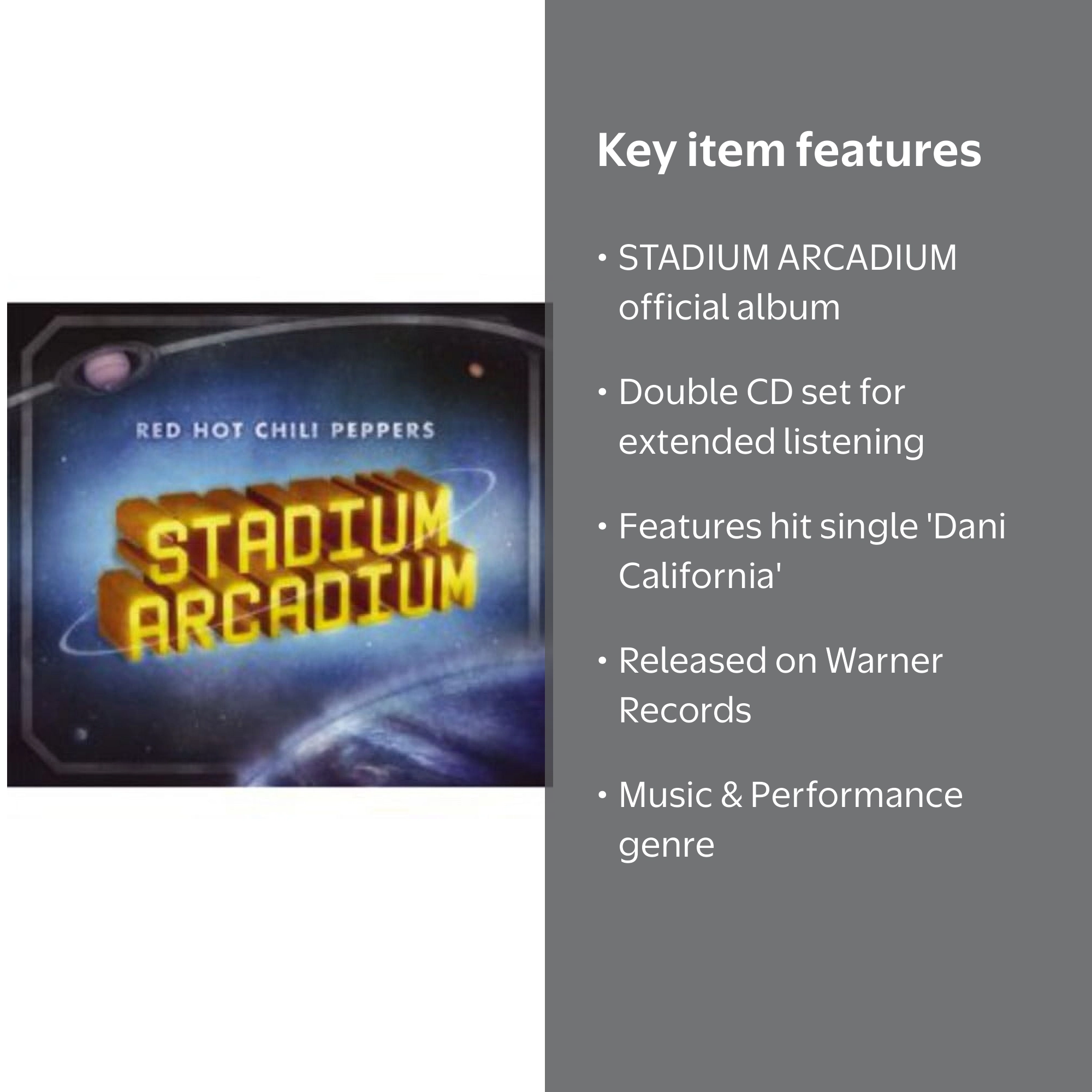 洋楽 RED HOT CHILI PEPPERS STADIUM ARCADIUM Stadium Arcadium - Album by Red Hot Chili Peppers | Spotify